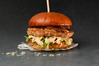 Shrimp Burger Shrimp Burger