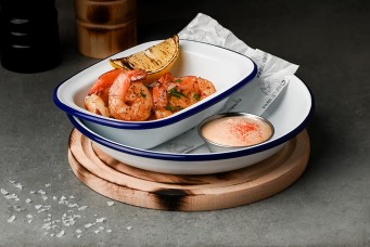 Griled Shrimps with Garlic Butter Griled Shrimps with Garlic Butter