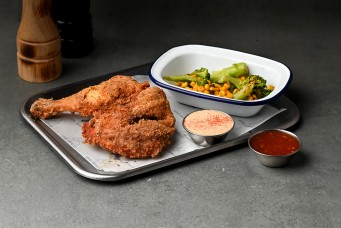 Half Fried Chicken Half Fried Chicken